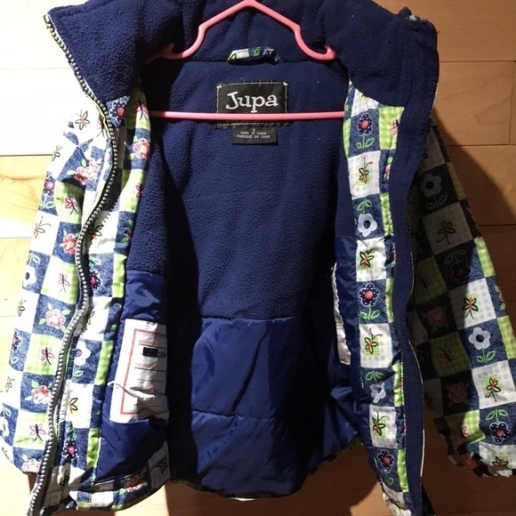 Jupa toddler girls winter coat size 2 - Picture 6 of 9